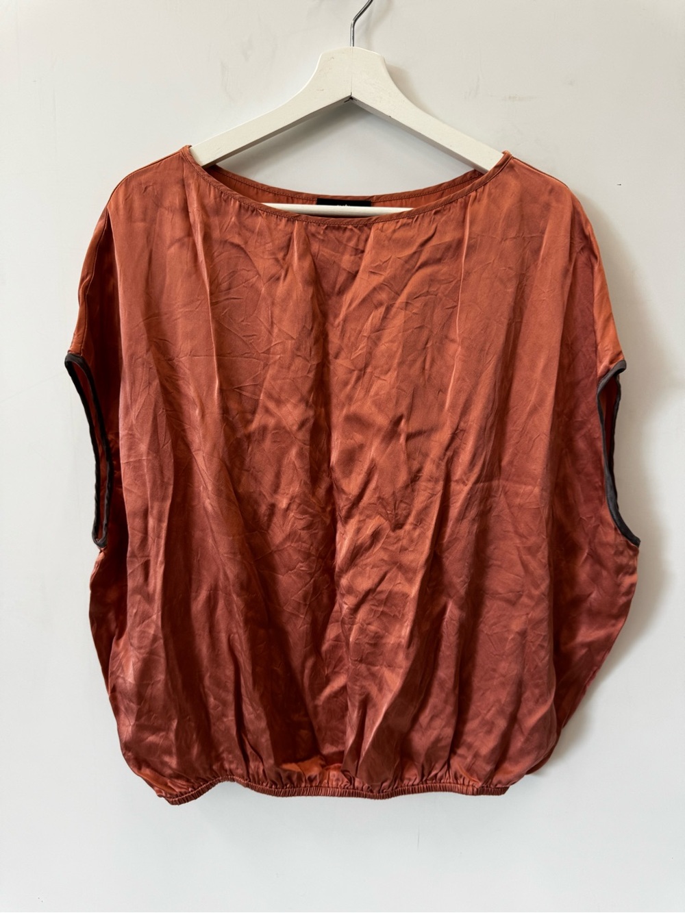 Ruti Almost A Tee Silk Blouse Rose Pink Size XS/S